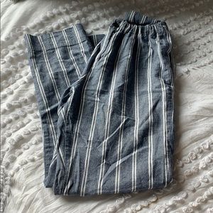 Brandy Melville Striped Pants